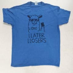 DELTA ラマ LLATER LLOSERS ヴィンテージTシャツ US古着のサムネイル