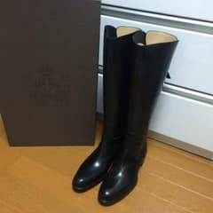 サルトルロングブーツ 37.5 黒 【新品未使用】のサムネイル