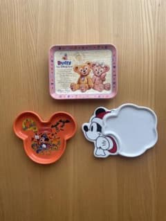 ディズニー ダッフィー ミッキー プレート 3点セットのサムネイル