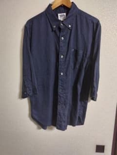 七分丈シャツ Lサイズ　リネンシャツのサムネイル