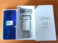 【美品】OPPO A5 2020 青色 本体 SIMフリーのサムネイル
