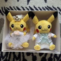 Precious Wedding 페어 피카츄 봉제 인형 결혼식