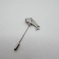 ジョージジェンセン 129 ドルフィン ピンブローチ イルカ アクセサリー