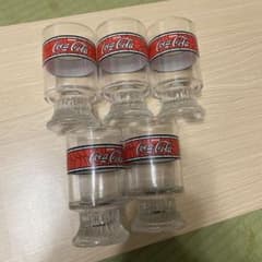昭和レトロ　コカコーラ　グラス　5個セットのサムネイル