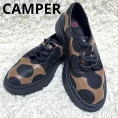 美品】カンペール ダービーシューズ TWINS ウォールデン 水玉模様