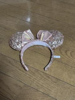 ディズニー　カチューシャ　ミニー　ディズニーランド　スパンコール　キラキラのサムネイル