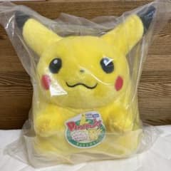 新品未開封　おかえりピカチュウ 1/1 ぬいぐるみのサムネイル