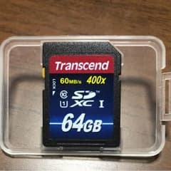 未使用SDHCカードのサムネイル