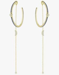 スワロフスキーSwarovski LEMON CHAIN ピアス5368895 | Shop at 