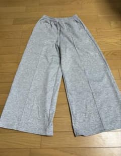 しまむら　スウェットワイドパンツ　Ｍのサムネイル