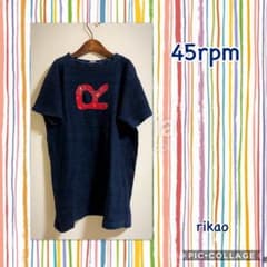 追記あり✩✩45rpm♡インディゴTシャツのサムネイル