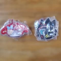 サンリオキャラクターズ パッケージチャーム&チョコボーロ　マイメロ　バッドばつ丸のサムネイル