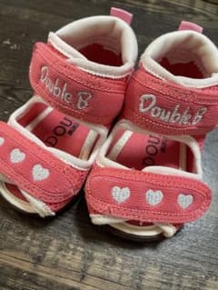 Double.B MIKI HOUSE ベビーサンダル 12.0cm ピンクのサムネイル