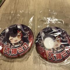 大神ミオ 缶バッジ 2個セット - メルカリ
