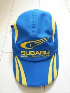 SUBARU WORLD RALLY TEAM キャップ 子供用 使用感アリのサムネイル