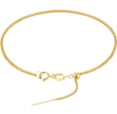 18kスライドチェーンブレスレット au750 18kスライドチェーンブレスレット au750 - メルカリ