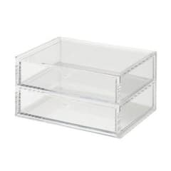 無印良品 重なるアクリルケース2段のサムネイル