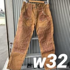バンソン　ダブルニー　ダイヤモンドキルティングパンツ　ダックワーク m68020144176_1.jpg?1757176076