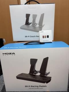 【美品】MOZA SR-P ペダル+クラッチ+パフォーマンスキット フルセットのサムネイル
