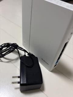 ELECOM ホワイト ルーター ACアダプター付きのサムネイル