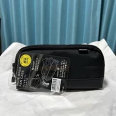LIHIT LAB ワイドオープンペンケース　撥水　三角　底　革風仕様　ポケットのサムネイル