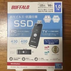 BUFFALO SSD-PUTVB1.0U3-B 1.0TB SSDのサムネイル