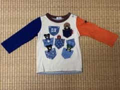 た*ま様 DOUBLE.B ミキハウス 長袖Tシャツ 90cmのサムネイル