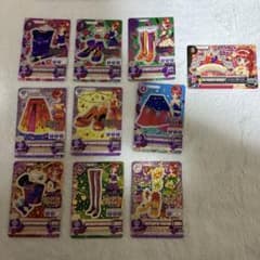 アイカツカード 10枚セット サングリアロッサ 紅林珠璃 レア有りのサムネイル