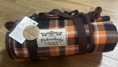 【新品】Piknikule レジャーシート L ネイビーオレンジチェックのサムネイル