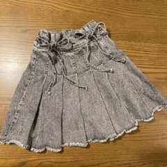 ラブトキ　150 キュロットスカート　デニムのサムネイル
