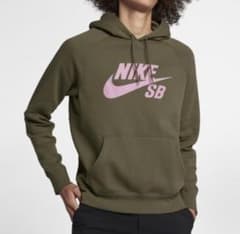 Nike SB フード付きパーカー オリーブのサムネイル