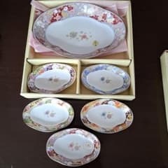 中村勘三郎の和陶器　華ちりめん木甲取分け揃のサムネイル