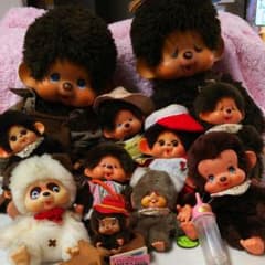 レア 貴重アンティークレトロ モンチッチ  11体セットのサムネイル