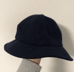 BEAMS HEART 秋冬用 ハット　ネイビー色のサムネイル