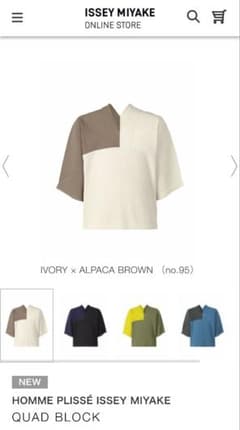 Issei miyake homme plisse tシャツ　最終値下げのサムネイル
