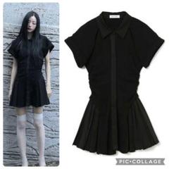 MELT THE LADY】PLEATS TEE ワンピース 黒 フリーサイズ - メルカリ