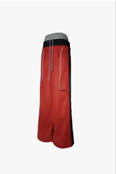 theredthread layered track pants red - メルカリ