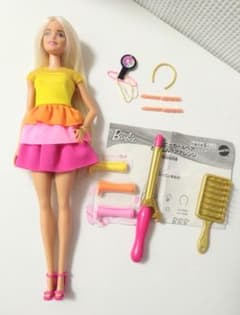 バービー カールヘア かんたんヘアアレンジ 人形本体のサムネイル