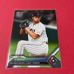 ダルビッシュ有 2023WBC topps nowチャンピオンカード 侍ジャパン