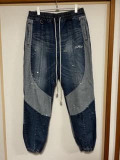 m*n様 SAPEur DENIM TRACK PANTS NEO VINTAG SAPEur DENIM TRACK PANTS NEO VINTAGE - メルカリ