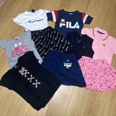 ☆女の子用の夏服 130サイズ 豪華9点セット☆のサムネイル