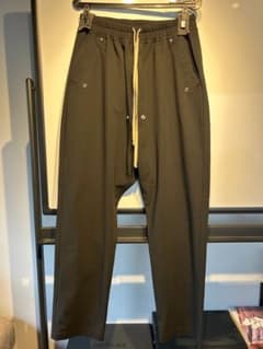 クリーニング済RickOwensBELA PANTS黒48WLPリックオウエンス - メルカリ