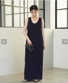 【新品】 plage リブタンクワンピース 38のサムネイル
