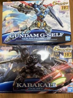 HG ガンダム G-セルフ カバカーリー 2点セット - メルカリ