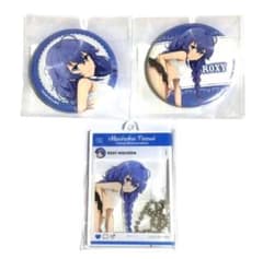 無職転生 DMMスクラッチ ロキシー アクリルキーホルダー 缶バッジ