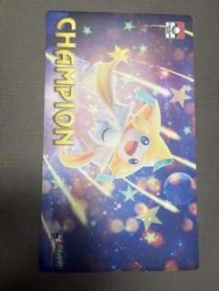 ポケモンカード プレイマット ジラーチ CHAMPION - メルカリ
