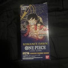 ワンピースカードゲーム ROMANCE DAWN OP-01 未開封 テープ付き - メルカリ