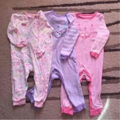 長袖ロンパース５枚のサムネイル