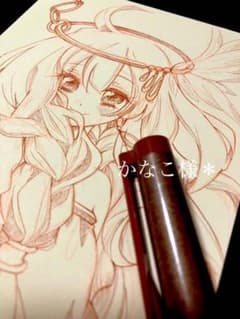 かなこ様＊手描きイラスト ポストカードのサムネイル