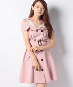CECILMcBEE レイヤード風 トレンチワンピースのサムネイル